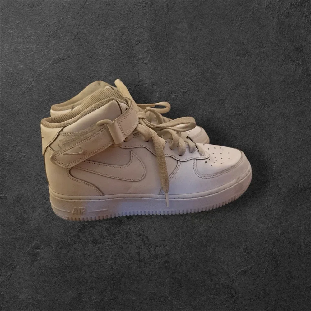 Nike DH2933‎ White Shoes Size Youth 6.5